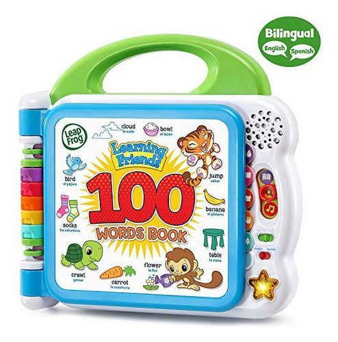 Juguete Libro Interactivo Bilingüe 100 Palabras