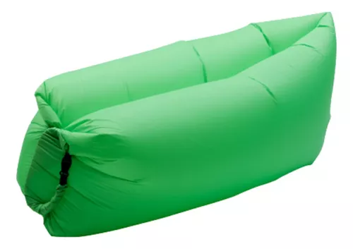 Suave Sofa Hinchable de Color Verde. RYBIU IMPORT