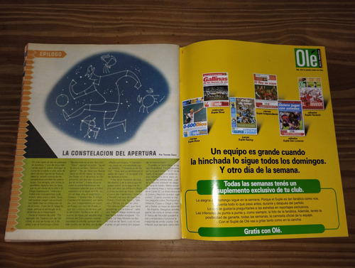 Revista Guía Apertura 2002. Olé (Usado)