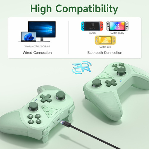 Easysmx T37 Gamepad Inalámbrico Control Para Nintendo Switch