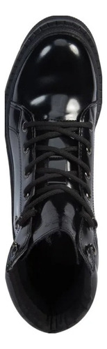 Bota Hpc Polo Charol Hiker Suela Track Agujeta