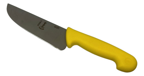 Cuchillo Eskilstuna Carnicero 20cm Amarillo Acero Ino Sueco.