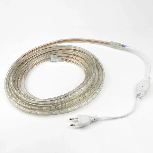 10 Metros Mangueira Led Alto Brilho Decoração Sanca Gesso Luz Vermelho Tensão De Operação 12v 220v