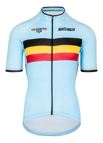 Camiseta De Ciclismo Maillot Oficial Team Bélgica