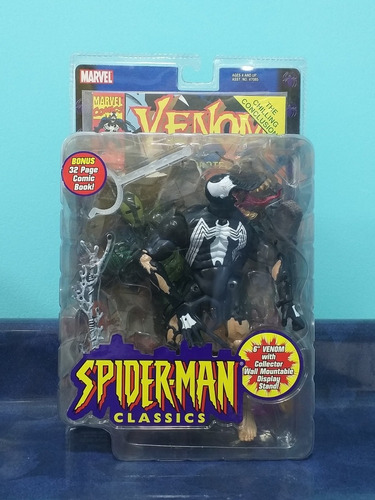 Venom Spiderman Classics Series 6 Pulgadas Toybiz