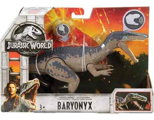 Figura de acción  Baryonyx FMM26 de Mattel Roarivores