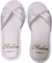 Comprar Pantuflas Personalizadas Xv Años Bautizo Publicidad Boda 70