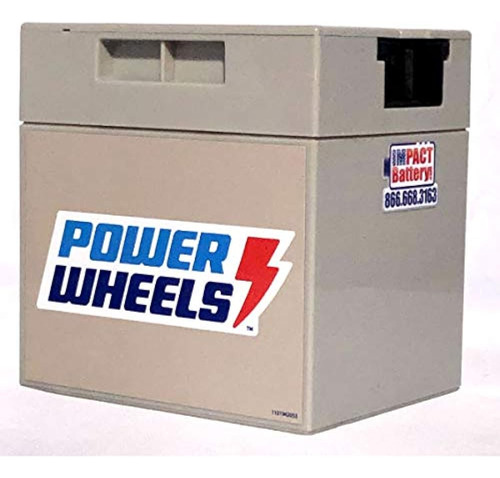 Batería De 12 Voltios Para Juguetes De La Marca Power Wheels