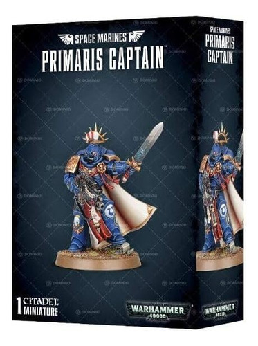 Games Workshop Space Marines Primaris Captain Plastic Kit, D