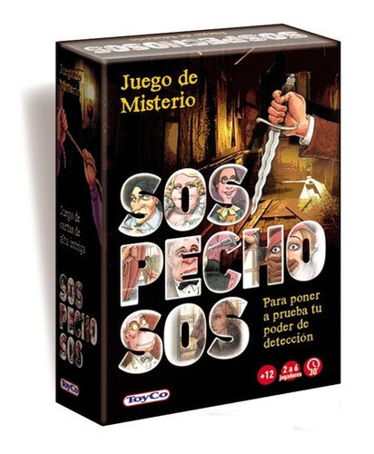 Juego De Mesa Sospechoso Toyco 19016