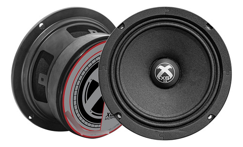 Xion X6 M6v2 6.5 Medio Rango 200 Watts Rms 4ohm Por Par Msi