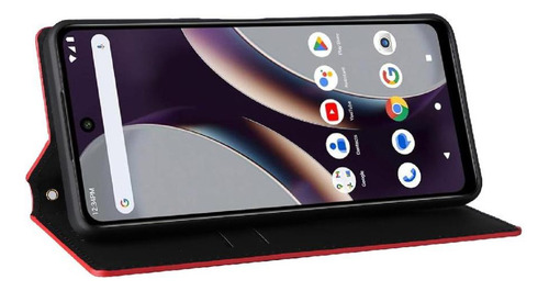 Funda For Blu Bold K10 Cierre Magnético Patrón 3d Tarjeta