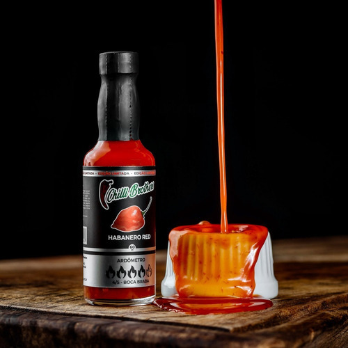 Molho De Pimenta Habanero Red Chilli Brothers 60ml S/glúten