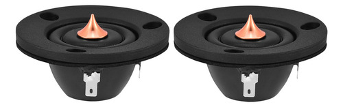 2 Peças 2 4 Ohm 4 30w Silk Film Dome Tweeter Falante Agudos