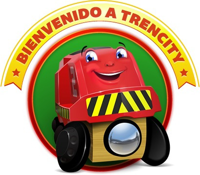 Imagen 5 de 7 de Trencity Set Desvios Plastico Rojo Verde 4 Piezas Educando