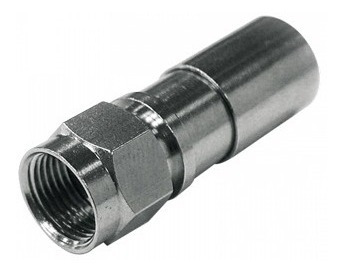 Conector Rg6 X Unidad De Compresion Premium !!! Coaxial