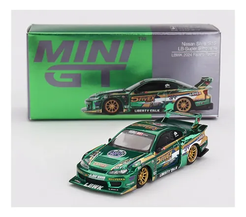 Mini Gt 858 Nissan Silvia S15 Lb-super Lbwk 24 Fausto Racing