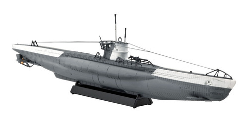 Imagem 4 de 8 de Revell Submarino Alemão U-boot Segunda Guerra Mundial 1/350