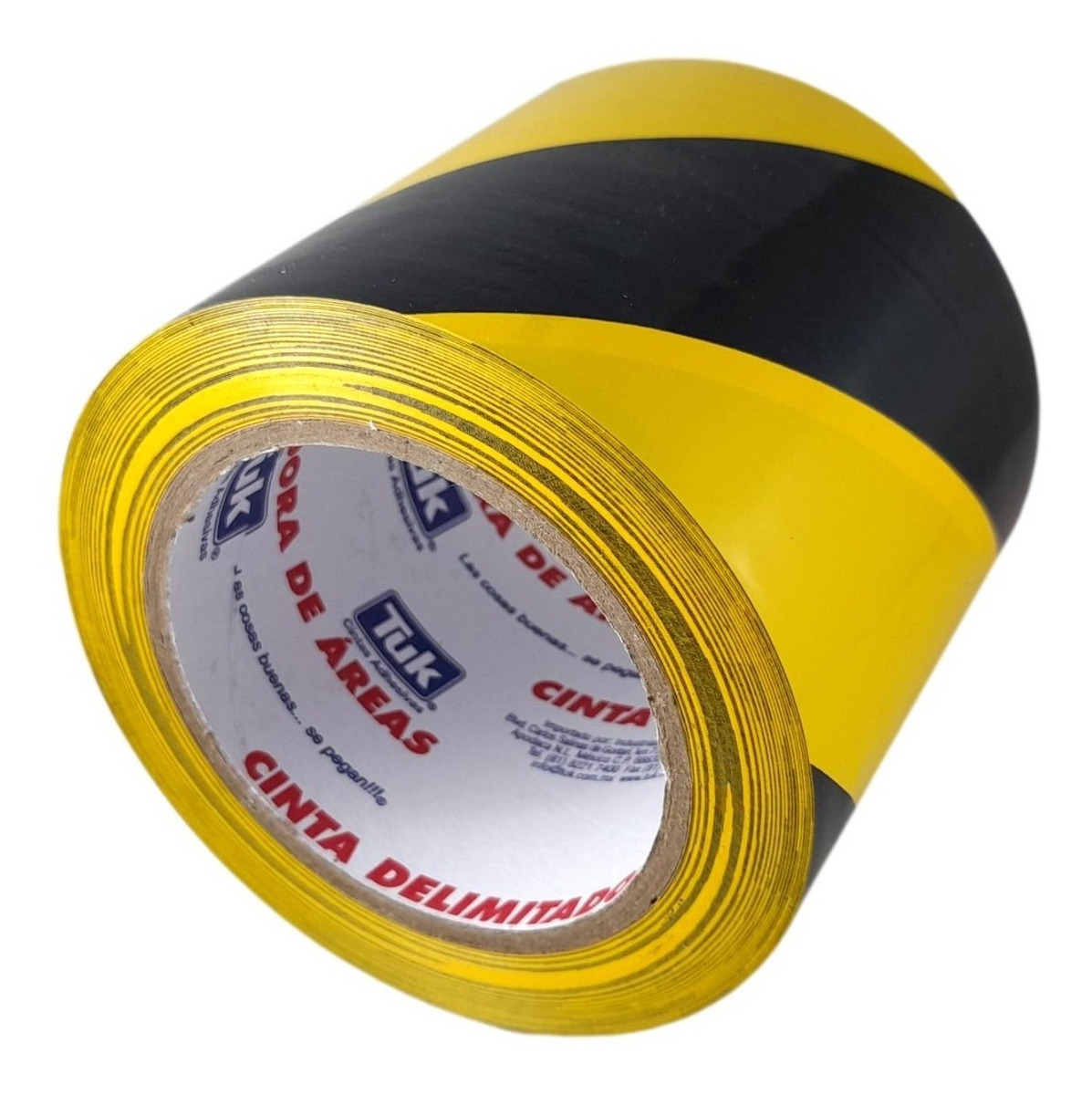 Cinta Delimitadora Area 101mm (4 ) X 33m Amarillo/negro Tuk MercadoLibre