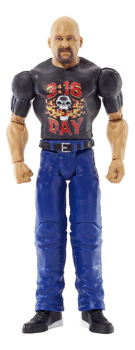 Figura De Acción Básica De La Wwe, Stone Cold Steve Austi.