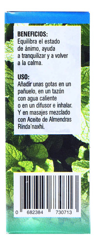 Aceite De Menta 10 Ml Rinda Naxhi