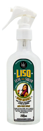 Lola Liso Leve E Solto Spray Antifrizz Cabello Alisado 200ml