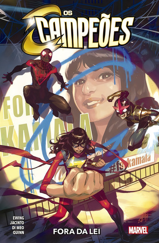 Os Campeões (2021) Vol. 1, de Ewing, Eve. Editorial Panini, capa dura em português, 2021