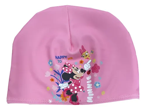 Gorras Natación Para Niño Diseños Disney Diseño De La Tela Minnie Tamaño