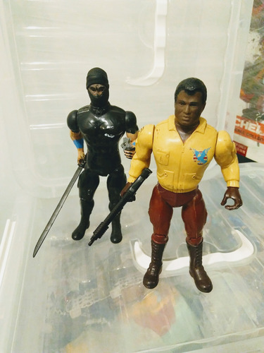 Lote Figuras Rambo Turbo Dragon Coleco Jocsa (Usado)