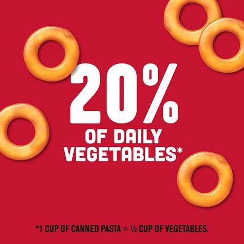 Sopa Campbell's Spaghettios Original Pasta Tomato Cheese