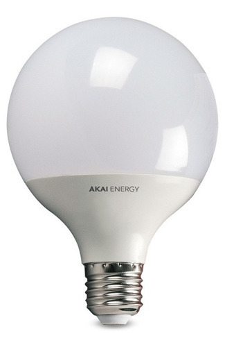 Lampara Led Globo 15w Luz Fria Akai Energy E27