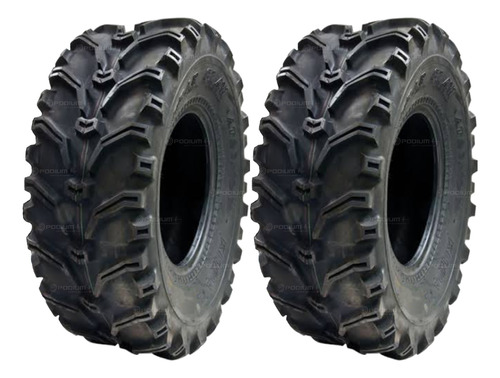 Par Pneu Polaris Sportsman 570 Dianteiro 25x8-12 Kenda