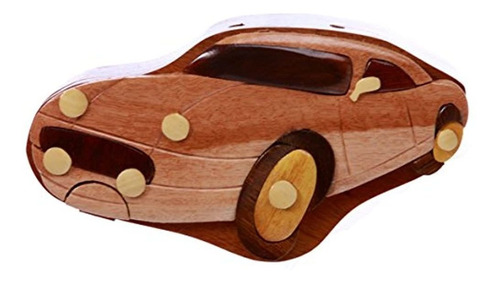 Hecho A Mano De Madera Diseño De Coche Deportivo Cool Secre