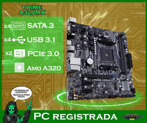 Imagen 3 de 10 de Combo Actualización Ryzen 5 4600g + Mother + Ram 8gb Pcreg