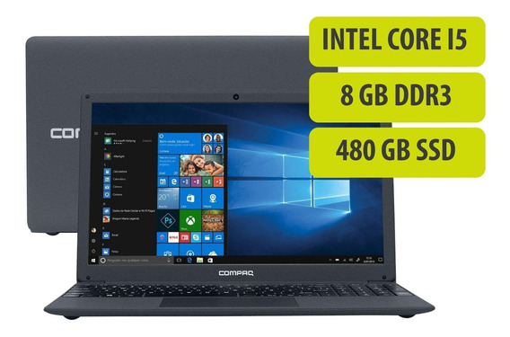 PC/タブレット ノートPC Notebook Compaq Cq-29 Intel I5 8gb 480gb Ssd 15.6 Win10 