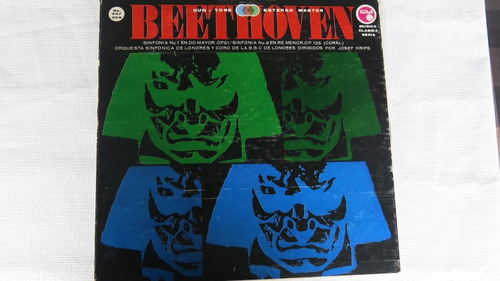 Vinyl Vinilo Lp Acetato Bethoven Sinfonia 1-9 Orquesta Lond 