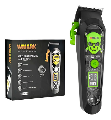 Wmark Cortadora De Pelo Maquina Inalambrica Barberia Ng-130