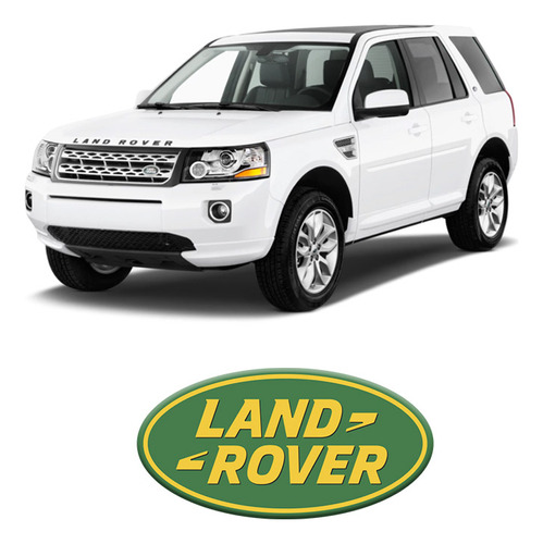 Adesivo Resinado Emblema Automotivo Land Rover