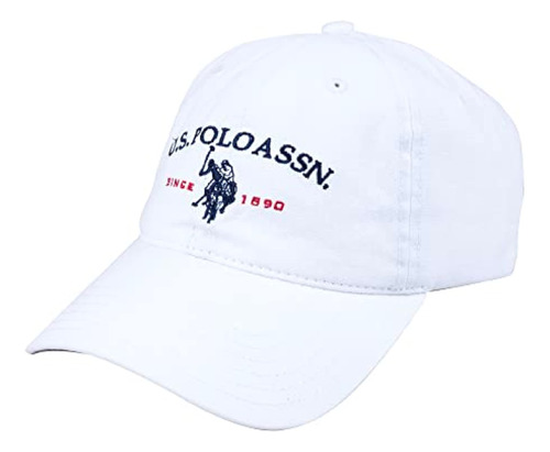 Gorra De Béisbol U.s. Polo Assn. Logotipo Bordado De Poni