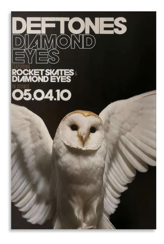 Póster De Yuzijiang Deftones Con Diseño De Ojos De Diamante,