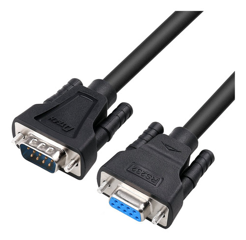 Db9 Rs232 Cable Serie Dama Modem Nulo Estrechamiento 7