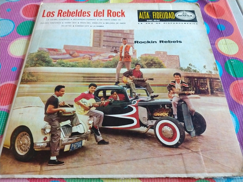 Los Rebeldes Del Rock Lp La Hiedra Venenosa Y