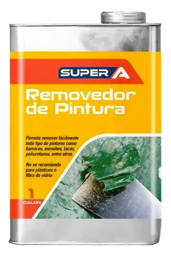 Removedor De Pintura Super A, Galón (3.78 Litros) Aditivo