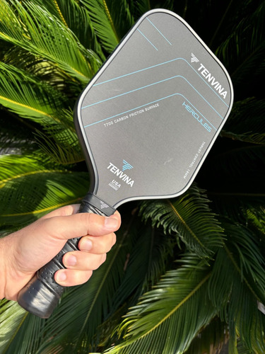 Paleta Raqueta Pickleball De Fibra De Carbono Texturizada
