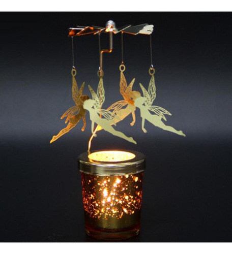 2/conjunto De Porta-velas Giratório Para Casamento, Mesa,