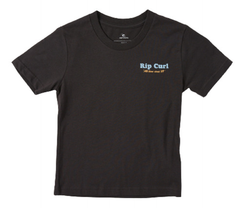 Remera Rip Curl Micro Waves - Negro - La Isla