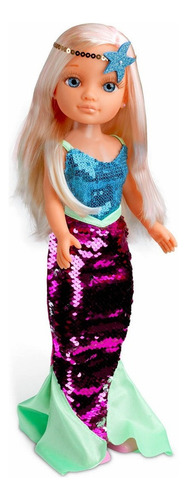 Nancy Un Dia De Sirena 43 Cm Accesorios Famosa