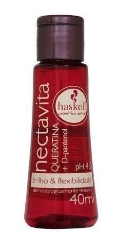 Haskell Nectavita Queratina Brilho Flexibilidade 40ml Full