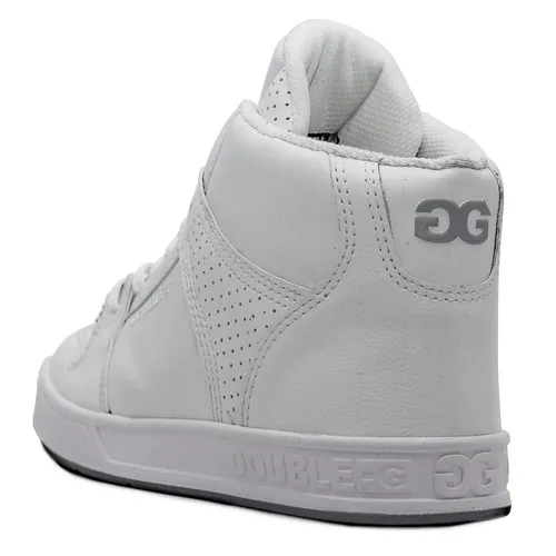 T nis Qix Double G Cano Alto Urban High Dunk Branco Parcelamento