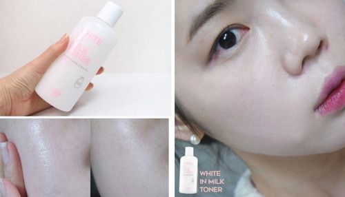 Imagen 5 de 5 de White In Milk Toner 300ml Original G9skin Kbeauty Outlet